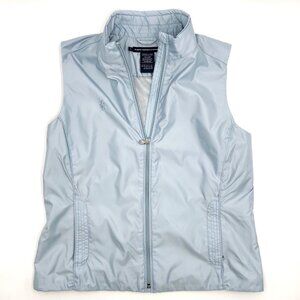 Ralph Lauren Golf Womens Light Blue Zip-Up Vest Women’s Large Tennis Pickleball